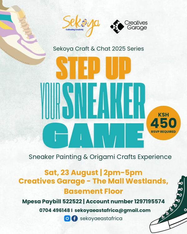 Sekoya Craft & Chat Sesh 2025: Step Up Your Sneaker Game