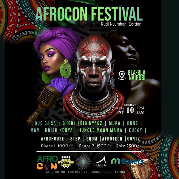AFROCON: A Night of Ancestral Connection. A Rhythm of Home.