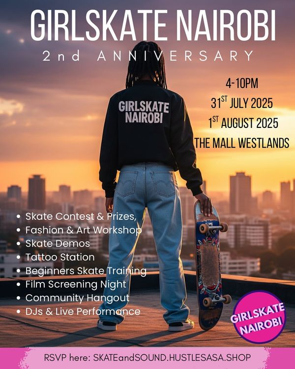 GirlSkate Nairobi 2nd Anniversary