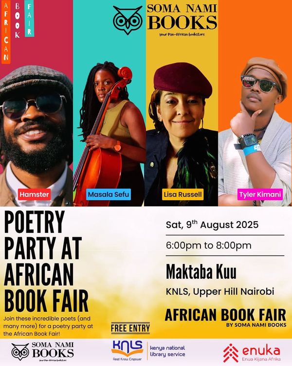 Poetry Party at African Book Fair