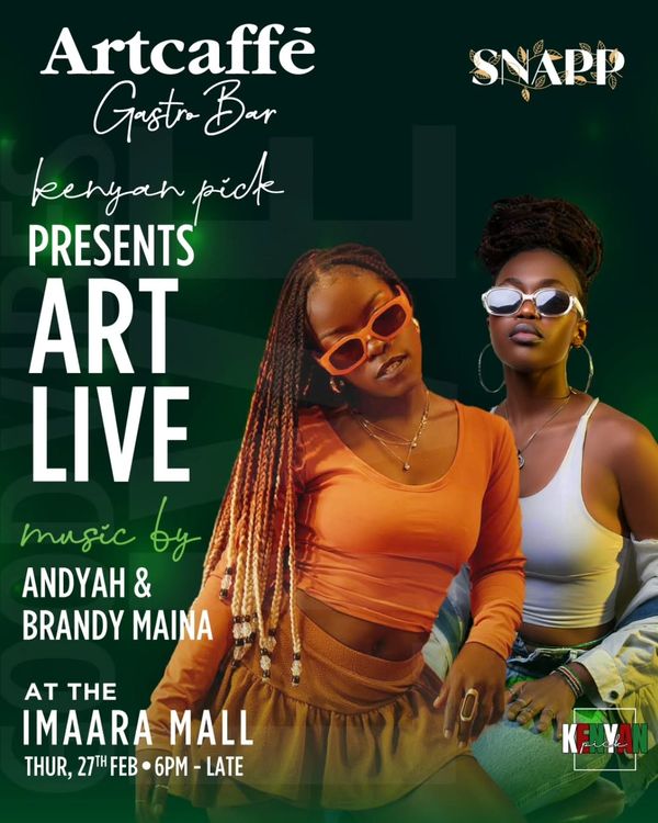 Art Live - with Andyah & Brandy Maina