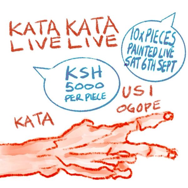 KATA KATA LIVE LIVE Painting at CLICKE CARNIVAL