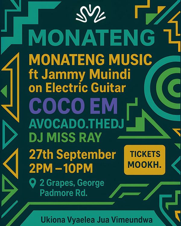 Monateng Music ft Jammy Muindi on Electric Guitar, Coco Em, Avocado.theDJ, DJ Miss Ray
