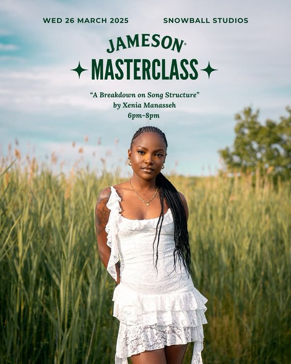 Jameson Masterclass - with Xenia Manasseh