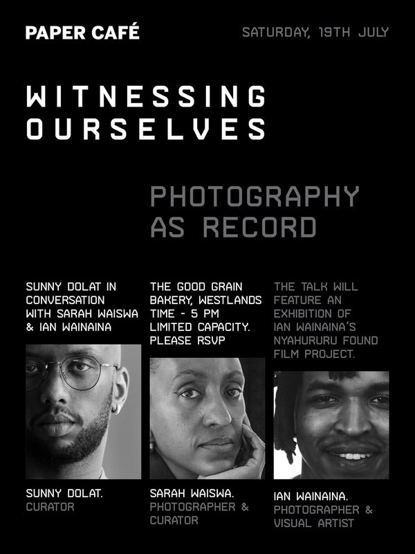 Witnessing Ourselves: Photography as Record