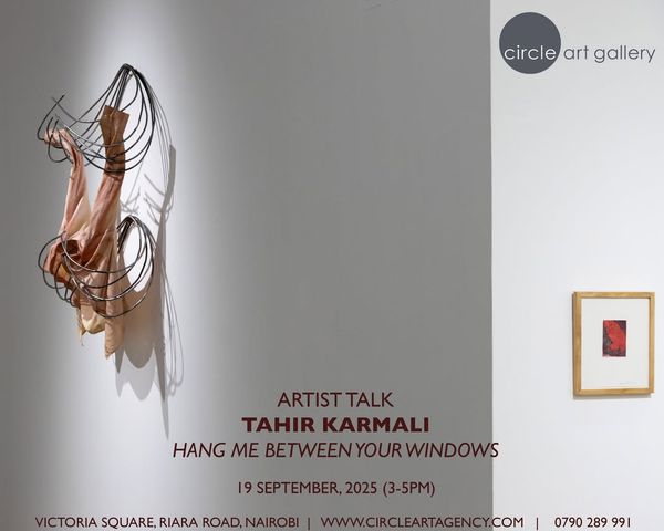Artist Talk: Tahir Karmali - Hang Me Between Your Windows