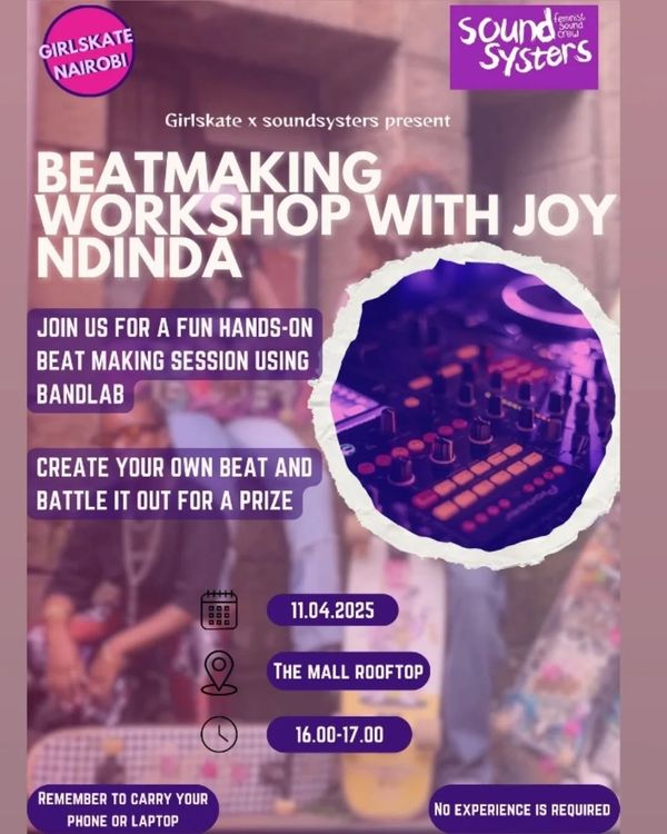 Beatmaking Workshop - with Joy Ndinda