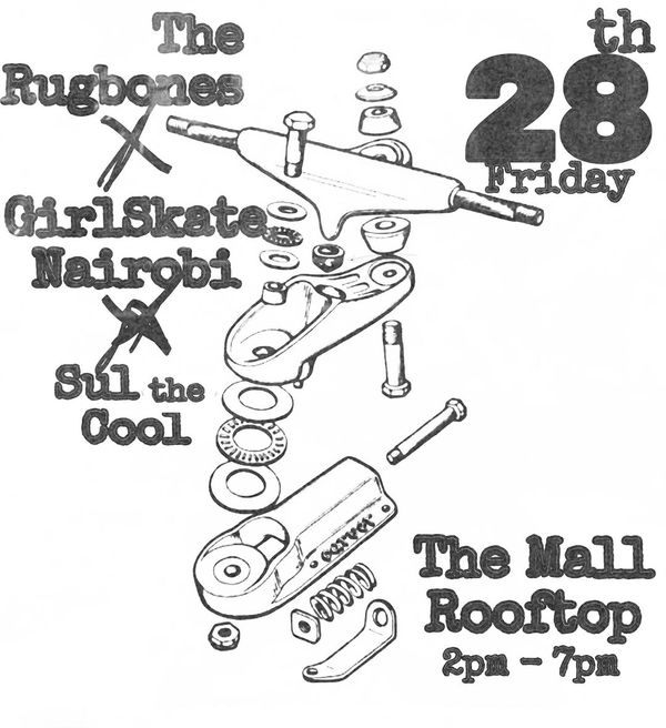 The Rugbones X GirlSkate Nairobi X Sul the Cool