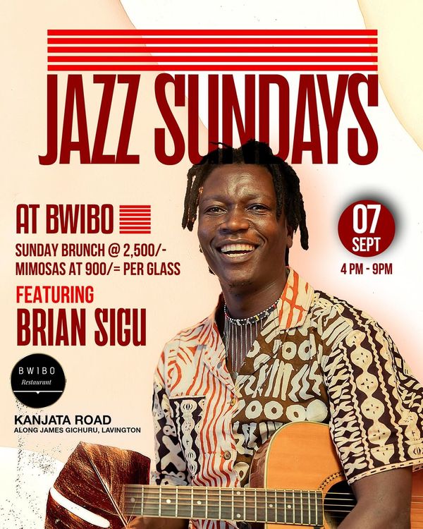 Jazz Sundays featuring Brian Sigu