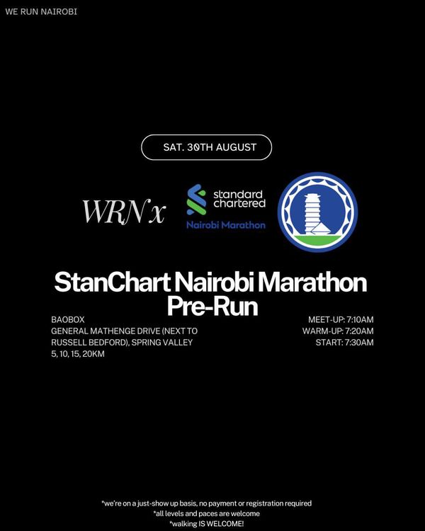 StanChart Nairobi Marathon Pre-Run