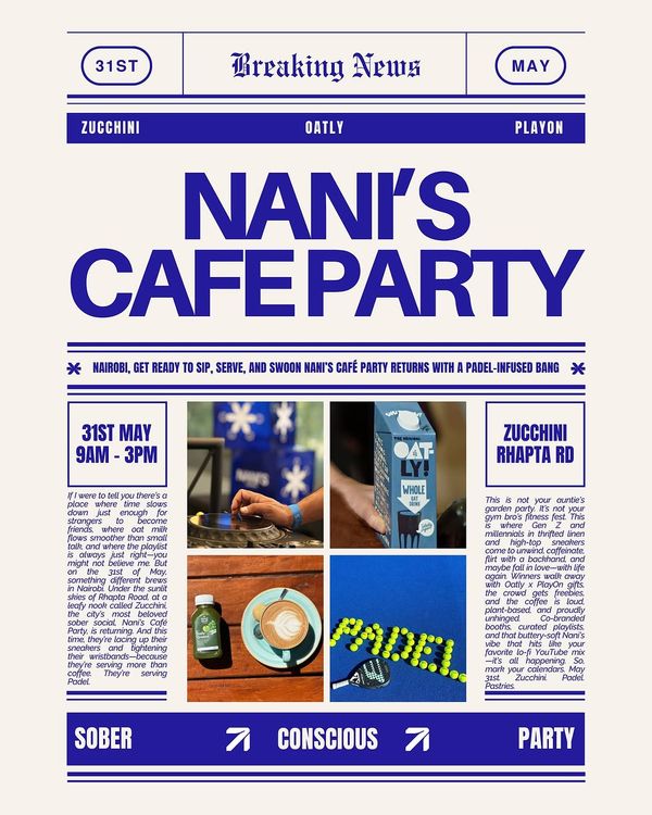 Nani’s Café Party