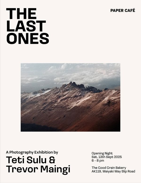 The Last Ones Photography Exhibition by Teti Sulu & Trevor Maingi