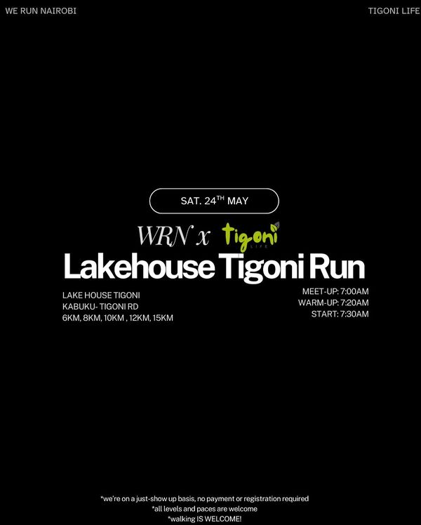Lakehouse Tigoni Run