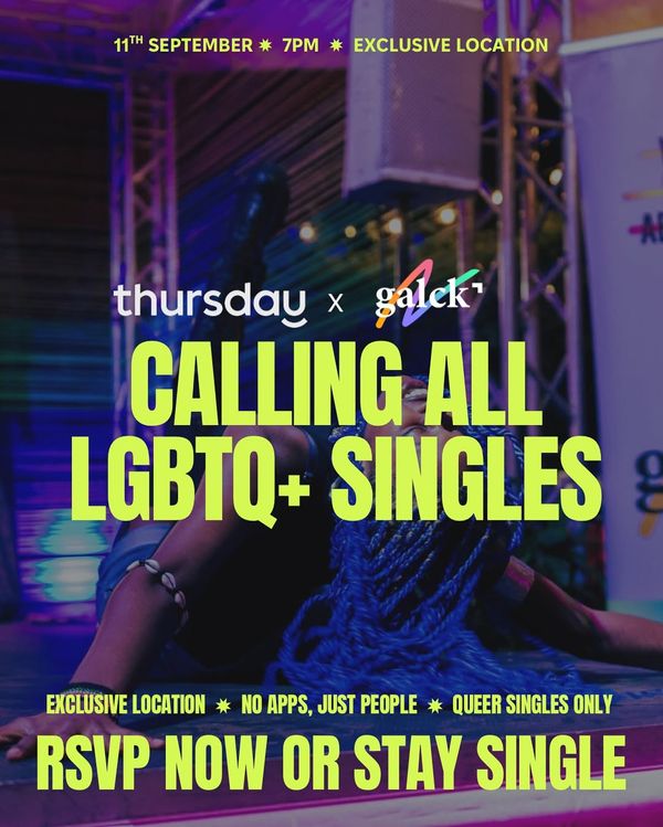 Thursday x GALCK+ LGBTQ+ Singles Event