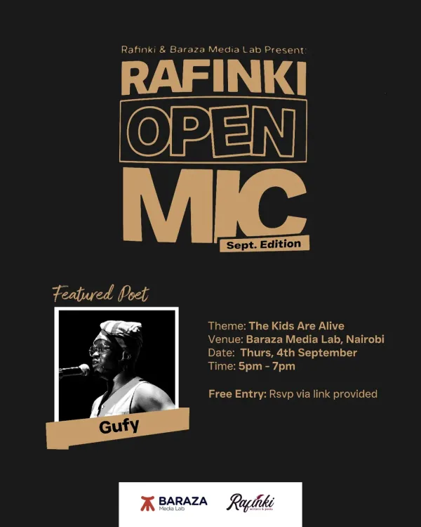 Rafinki Open Mic: The Kids Are Alive