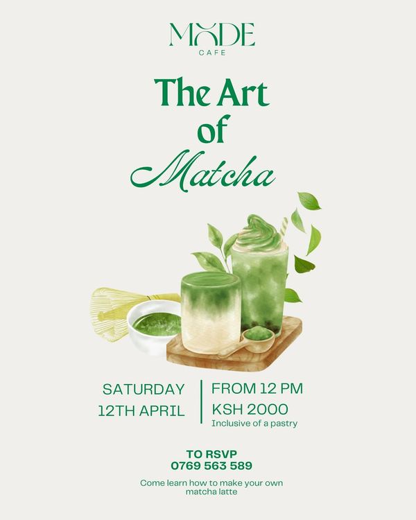 Matcha Workshop - 3rd Edition