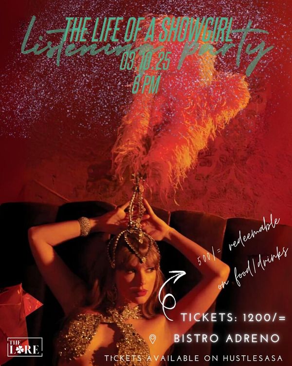 The Life of a Showgirl Listening Party