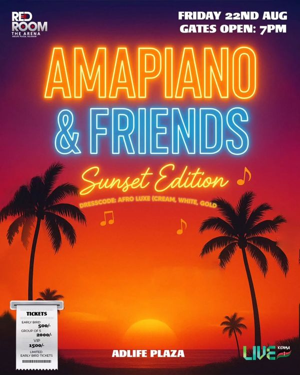 Amapiano & Friends – Sunset Edition
