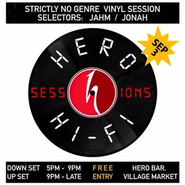HERO HI-FI: Strictly No Genre Vinyl Session