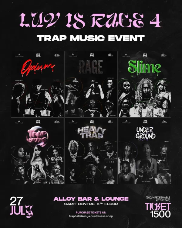 LUV IS RAGE 4 TRAP MUSIC EVENT